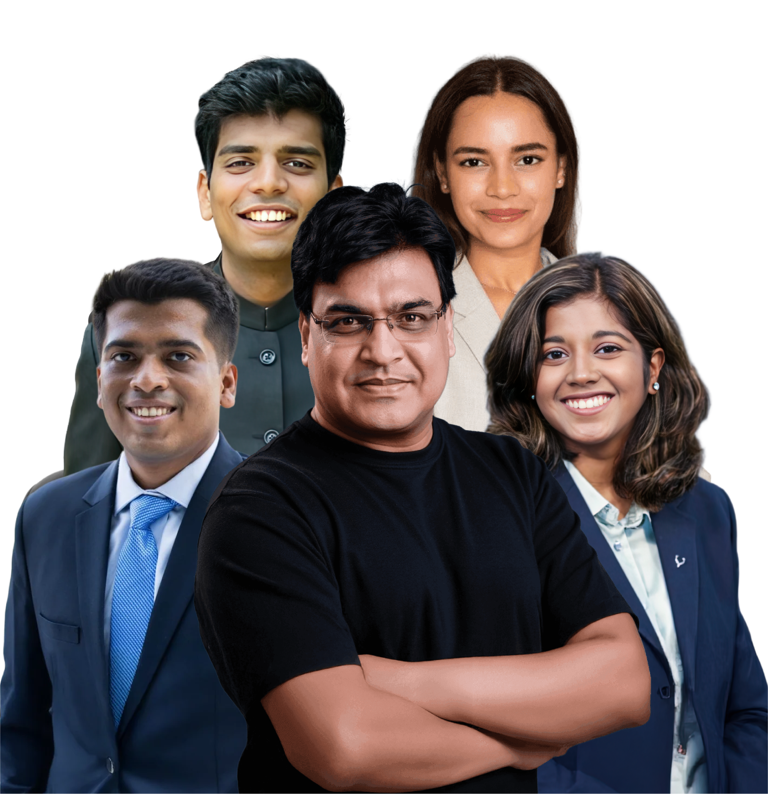 Sandeep Gupta with Top One Percent achievers